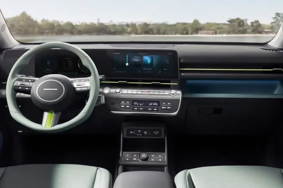 Hyundai Kona — תא הנוסעים
