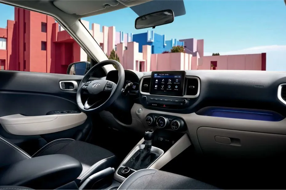 Hyundai Venue — תא הנוסעים