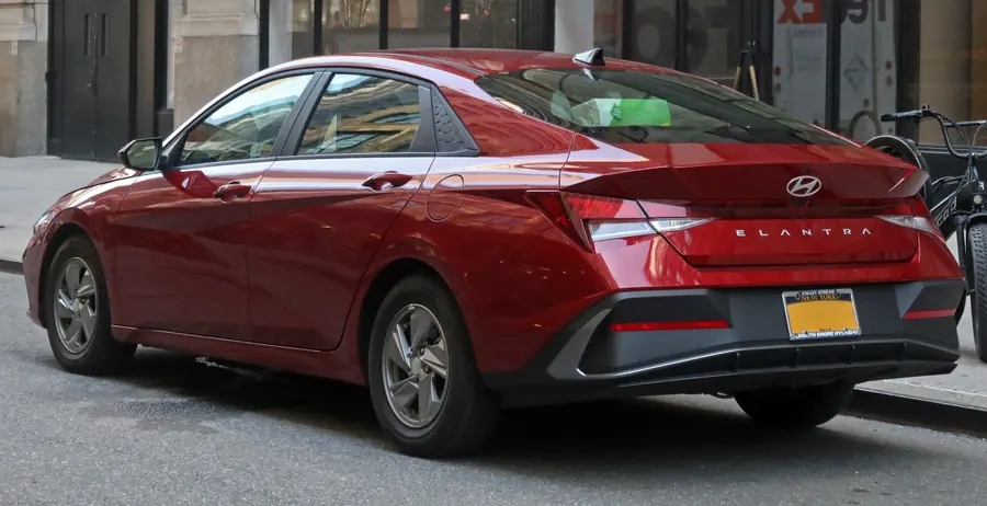 Hyundai Elantra — מבט חיצוני
